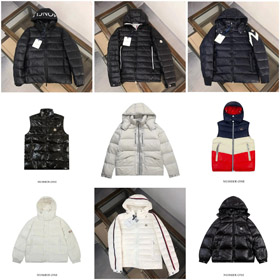 Moncler Logo Quilted Down Jacket-4360