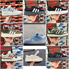 Adidas New Badass Collaboration Sneakers with Thick Soles-4737